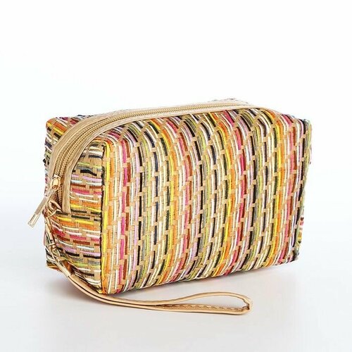 фото Косметичка 10х10, бежевый нет бренда