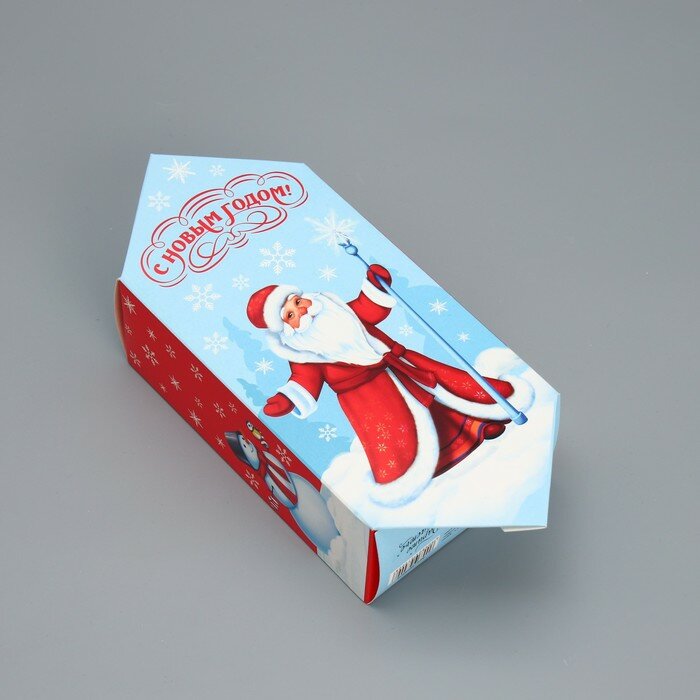 Сборная коробка‒конфета «Счастливого Нового года », 9,3 × 14,6 × 5,3 см