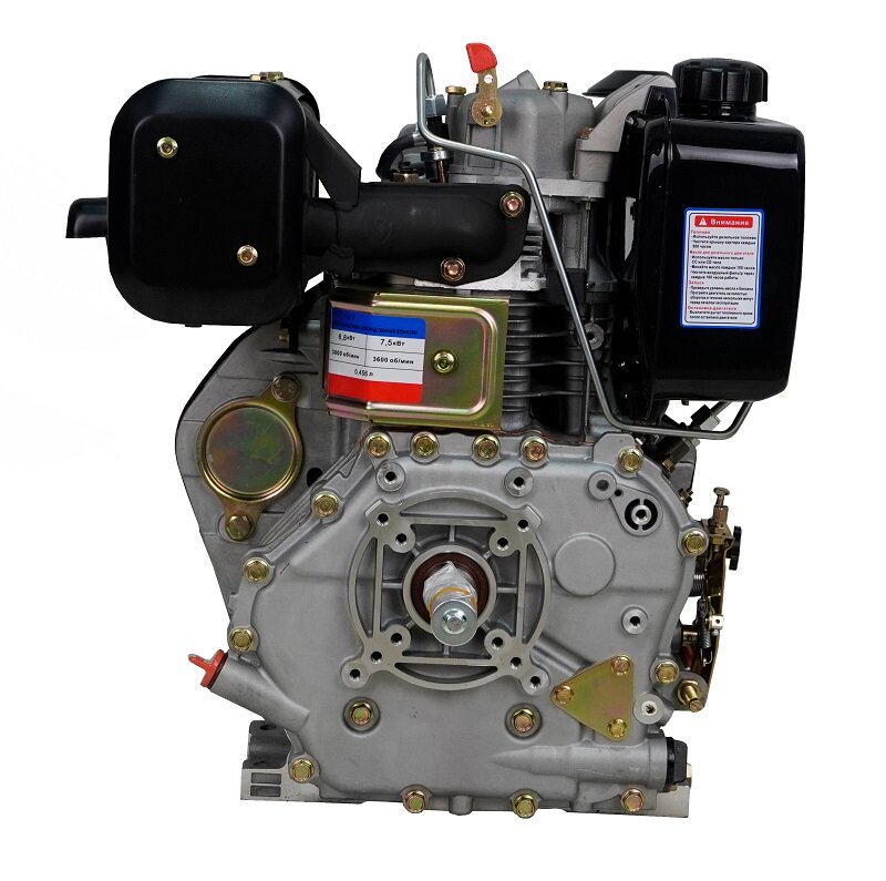 Двигатель дизельный Lifan Diesel 188F D25 (106л с 456куб вал 25мм ручной старт)