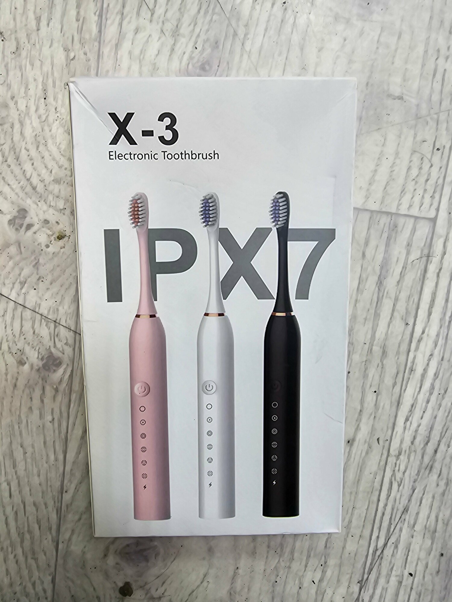 Звуковая зубная щетка Sonic Toothbrush Smarter X-3, белая — фото 16