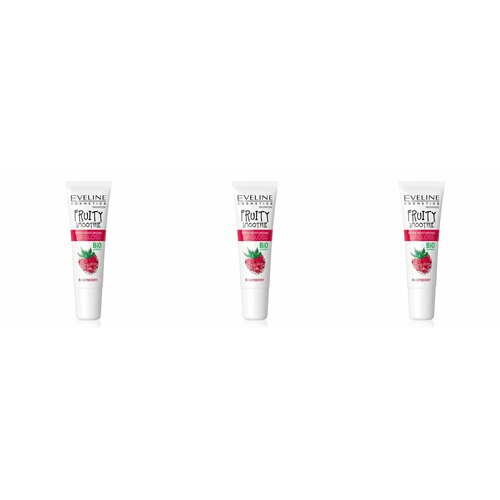 Eveline Cosmetics блеск для губ raspberry Fruity Smoothie,12 мл,3 шт