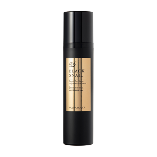 Holika Holika Prime Youth Black Snail Repair Emulsion (Восстанавливающая эмульсия для лица), 100 мл эмульсия для лица probiotics youth repair emulsion 100 мл