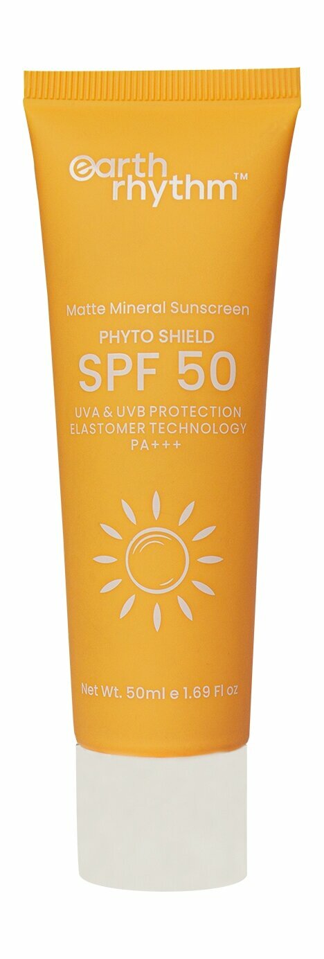 EARTH RHYTHM Phyto Shield Лосьон минеральный солнцезащитный SPF 50, 50 мл