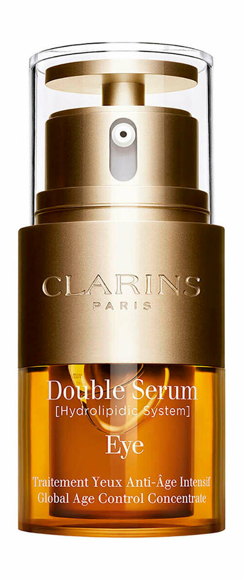 CLARINS Double Serum Eye двойная Сыворотка для кожи вокруг глаз двойная комплексная омолаживающая, 20 мл