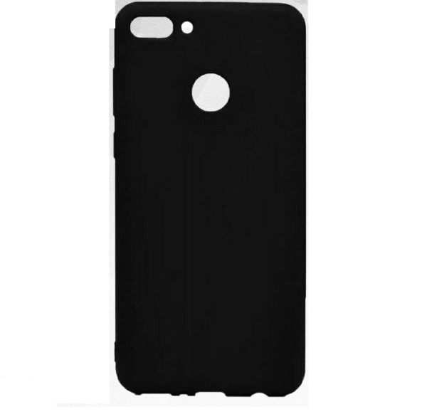 Накладка силикон Silicone Cover для Huawei Y6 Prime/Honor 7A Pro Black