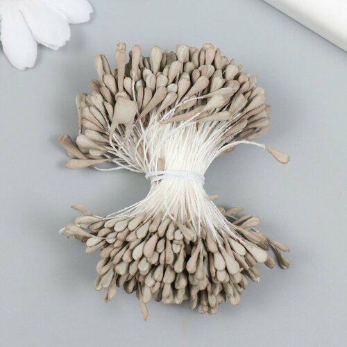 Тычинки для цветов Хаки набор 360 шт длина 6 см 471₽