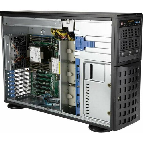 Сервер Искусственного Интеллекта с GPU для тренировки нейросетей Никс S9600/pro Z0744551 Xeon Gold 6354/128 ГБ/1 x 4 Тб HDD/RTX A5000