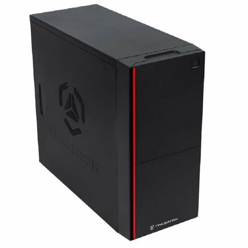 Гравитон Д51И116809 Д51И i5-10400/8GB/SSD256GB//Wi-fi+BT/FP 2xUSB2.0/K+M/NO OS/WR3G, black