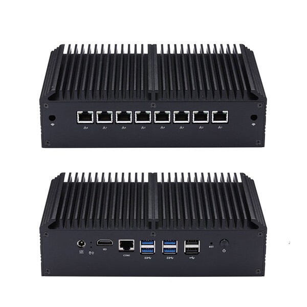 Промышленный миникомпьютер Qotom Q838GE (8Gb RAM, 128Gb SSD)