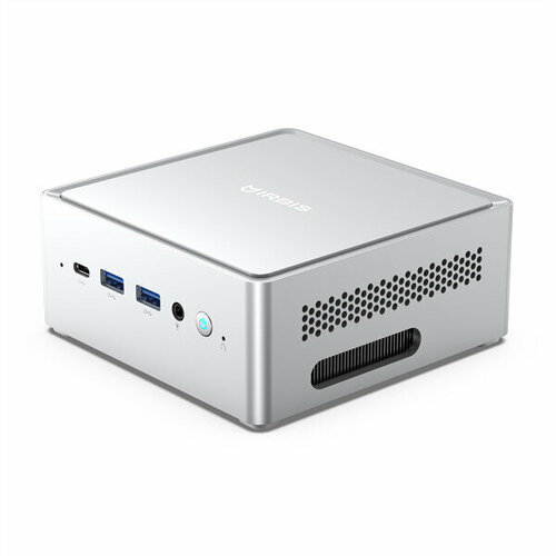 IRBIS Smartdesk mini PC i5-12450H (8C/12T - 2.0Ghz), 8GB DDR4, 256GB SSD M.2, Intel UHD, WiFi6, BT, 2xHDMI, 2xUSB Type-C, 2xRJ45, fTPM2.0, Vesa Mount,