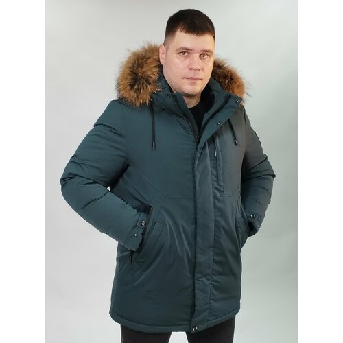 Аляска MAN OWN COLLECTION, размер 52, зеленый