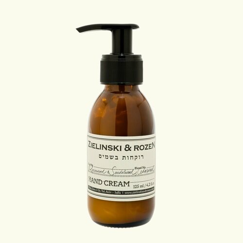 ZIELINSKI & ROZEN Крем для рук Rosewood, Cedarwood, Sandalwood