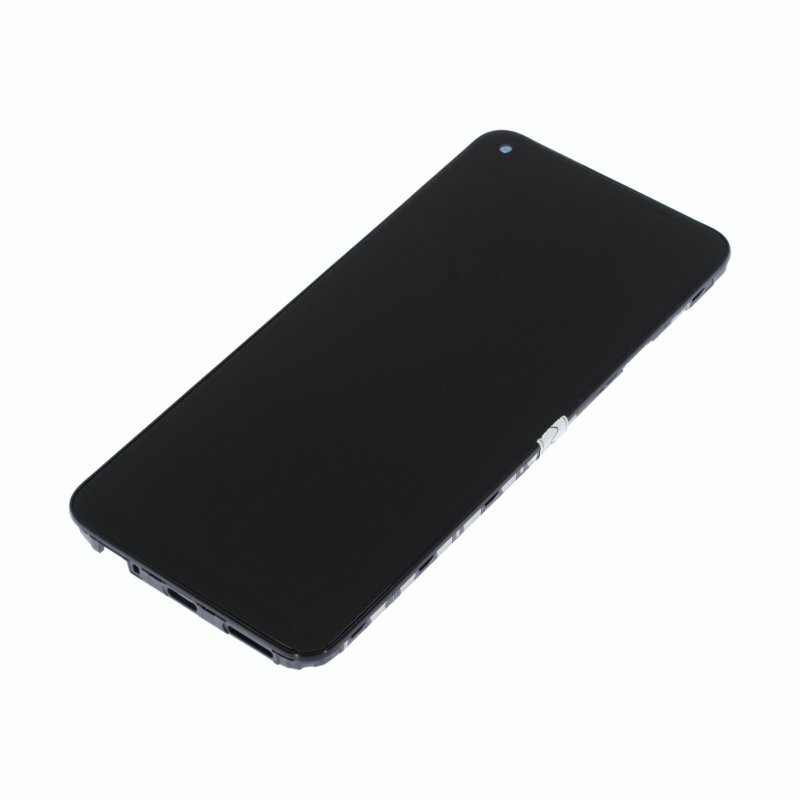 Дисплей для Xiaomi Redmi Note 9 (в сборе с тачскрином) в рамке черный AAA