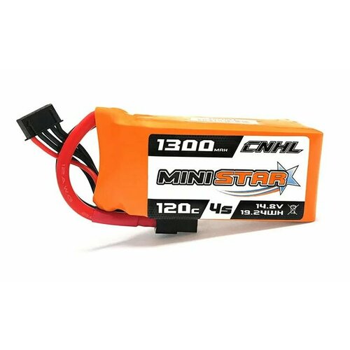 Аккумулятор CNHL Ministar 1300мАч 4S 120C LiPo XT60