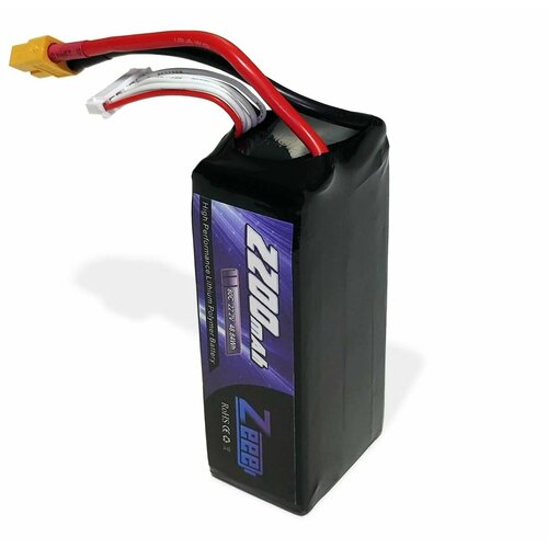 Аккумулятор Zeee 2200мАч 6S 80C LiPo XT60 аккумулятор zeee power 3s 11 1v 5200mah 50c