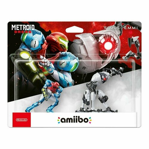 Интерактивные фигурки Amiibo Самус Аран и E.M.M.I Коллекция Metroid