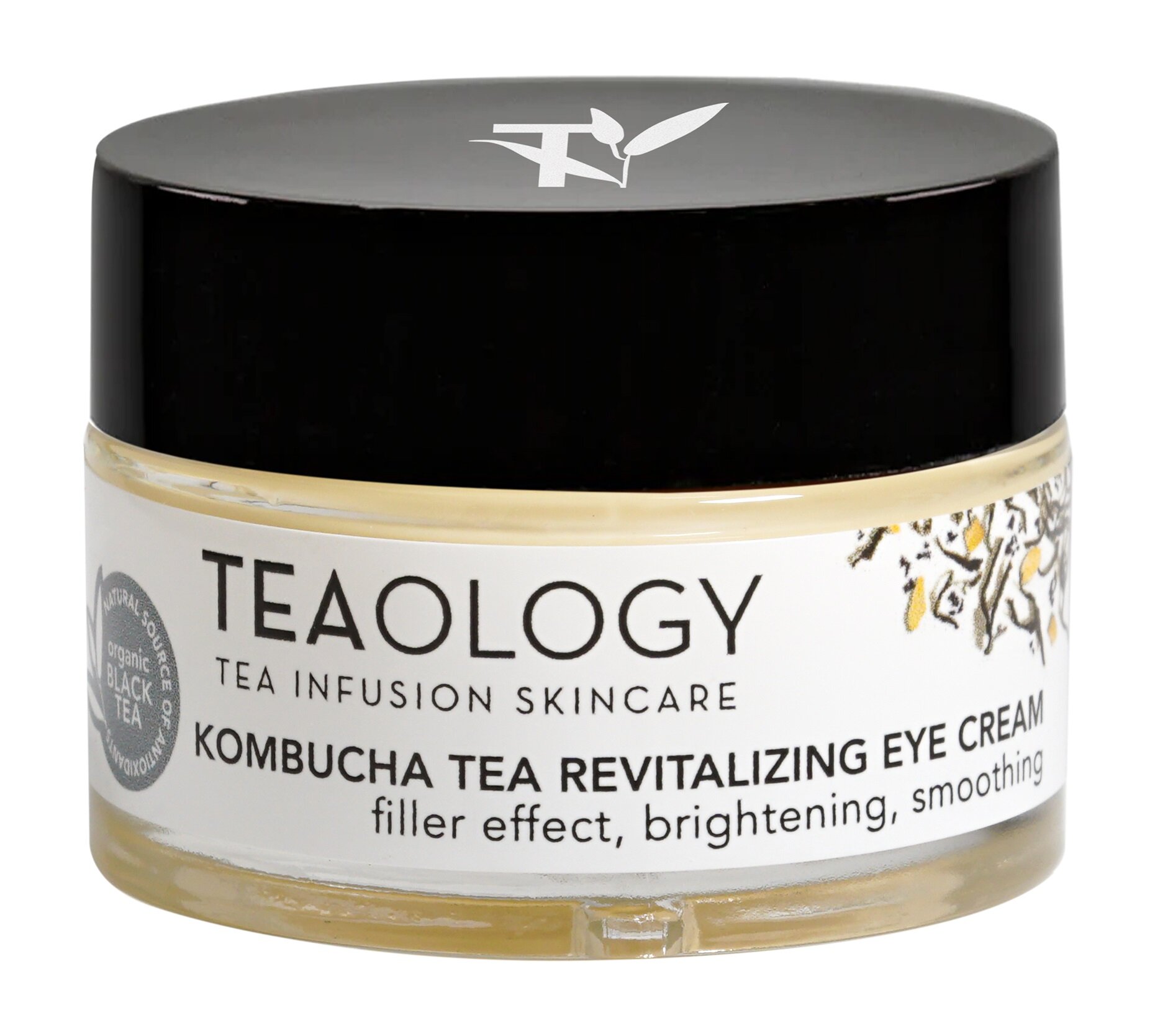 Восстанавливающий крем для глаз с комбучей и черным чаем Teaology Kombucha Tea Revitalizing Eye Cream 15 мл .