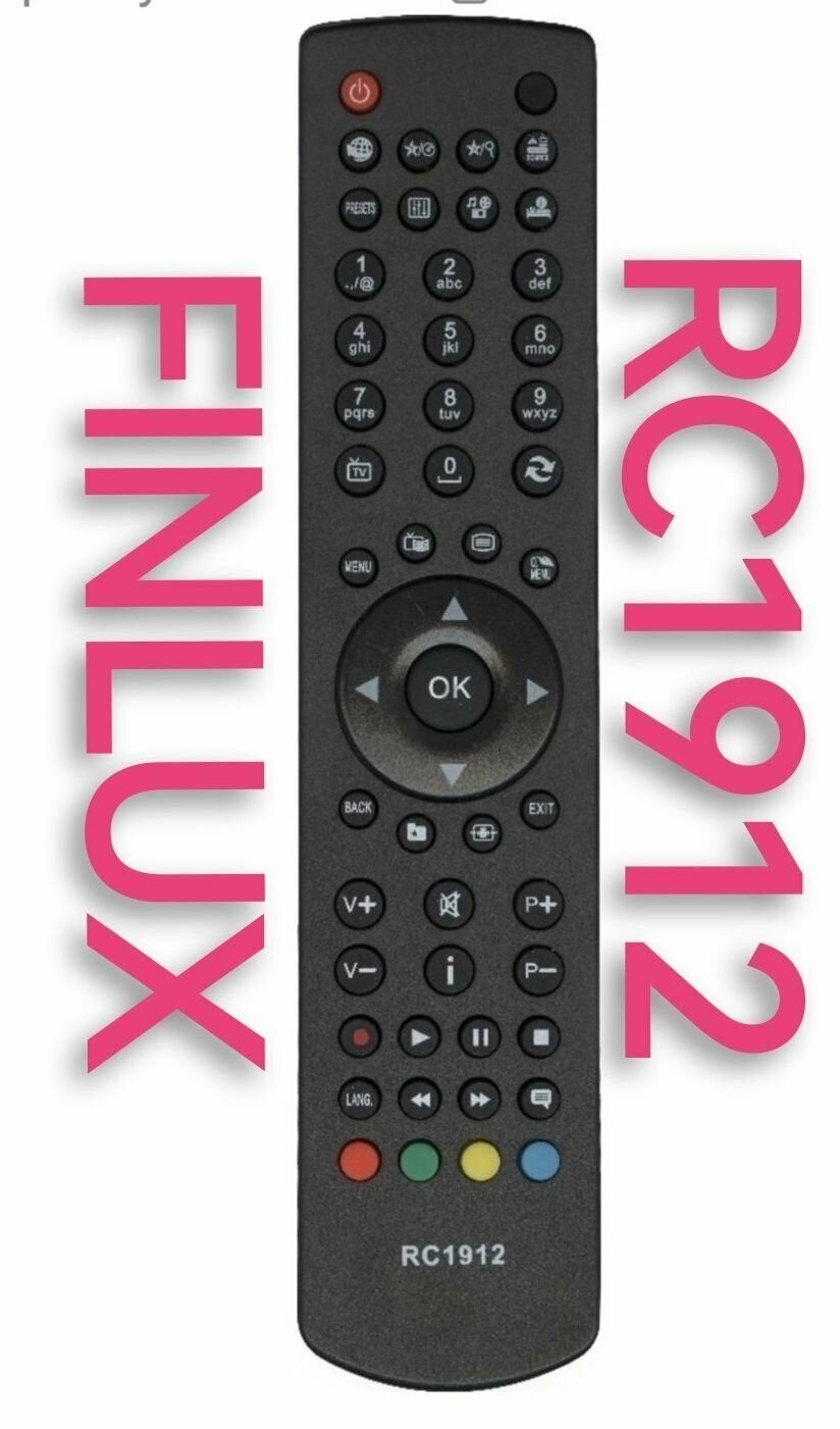 Пульт RC1912 для FINLUX /финлюкс телевизора