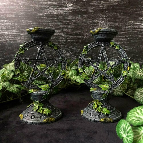 Набор подсвечников Викканская пентаграмма 2 шт 4950₽