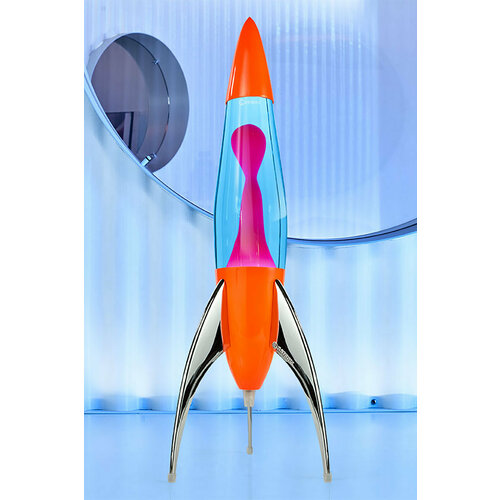 Лава-лампа Mathmos Telstar Розовая/Синяя Orange