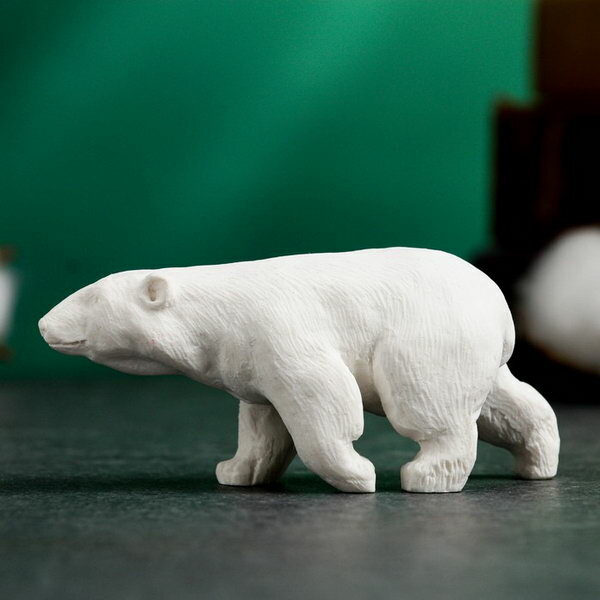 Фигура "Медведь белый" 3.8см