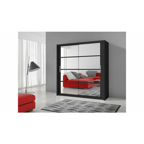 Шкаф-купе Фиеста корпус Амелия 120 2-х дверный с зеркалом