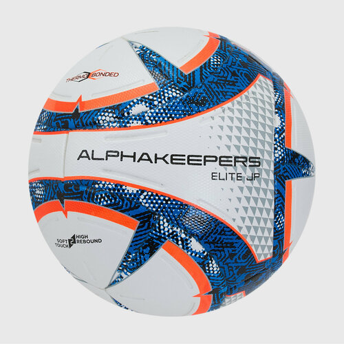 фото Футбольный мяч alphakeepers elite jp 9507, р-р 5, белый