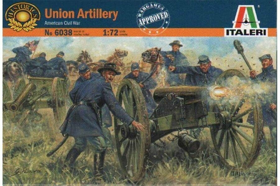 Сборная модель Italeri Union Artillery (American Civil War) (6038ИТ)