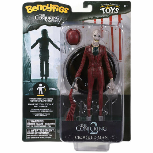 фигурка bendyfig заклятие скрюченный человек Фигурка Noble Collection The Conjuring 2 - Bendyfig - Crooked Man NN1333