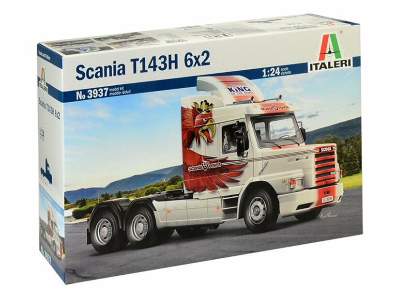 3937 Italeri Седельный тягач Scania T143H 6x2 (1:24)