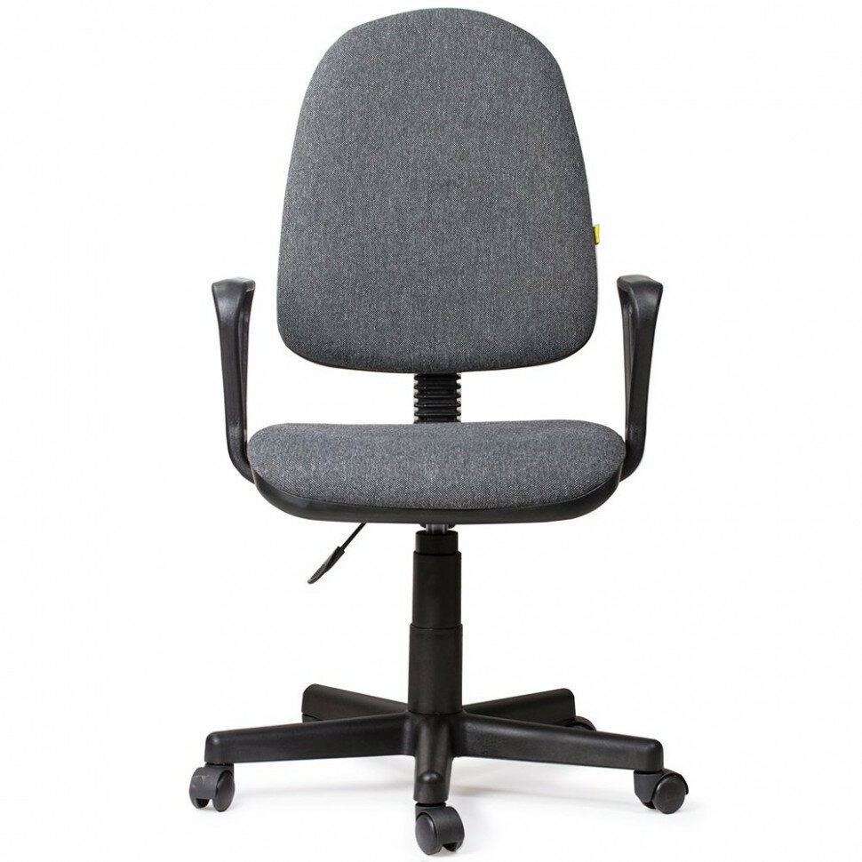 Кресло для оператора пластик/ткань PRESTIGE серый (В-40) - фотография № 3