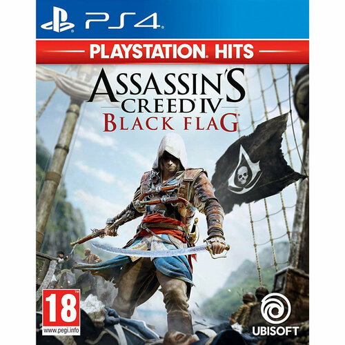 Игра для PlayStation 4 Assassin's Creed IV: Черный флаг (Хиты PlayStation) (EN Box) (русская версия) assassin s creed iv черный флаг хиты playstation [ps4]