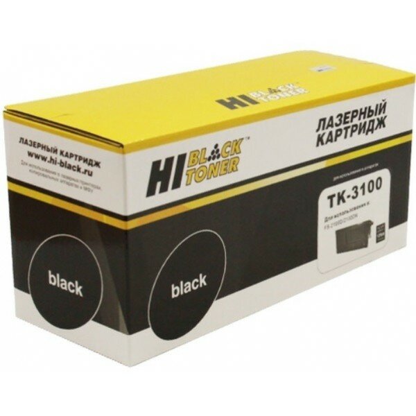 TK-3100 Hi-Black совместимый черный тонер-картридж для Kyocera Mita FS 2100/ 4100/ 4200/ 4300; Ecosy