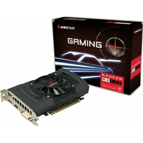 Видеокарта BIOSTAR Radeon RX 550 Gaming PCI-E 4096Mb GDDR5 128 Bit Retail VA5505RF41 868600₽