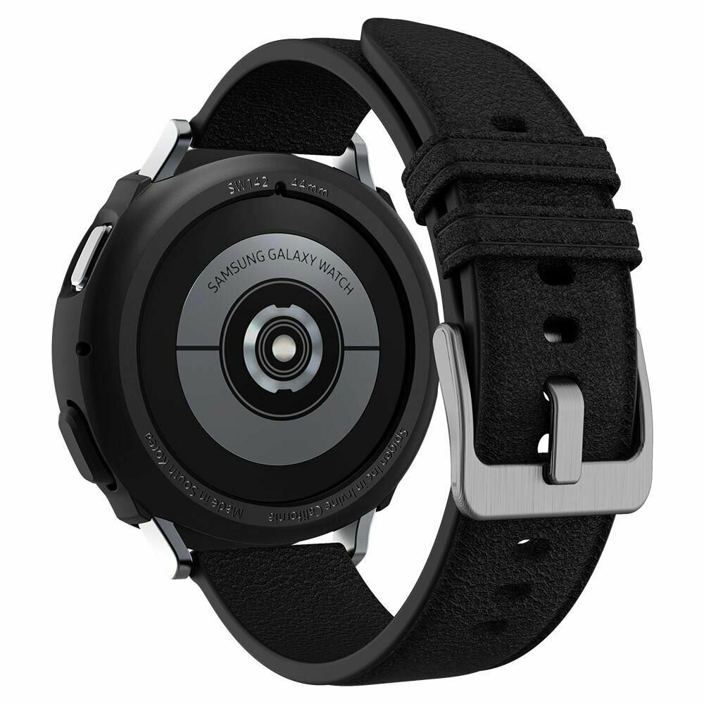 Чехол SPIGEN для Galaxy Watch 5/4 (44 mm) - Liquid Air - Черный - ACS05391 — фото 5