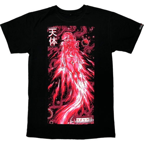 Футболка Комета, размер 54, черный