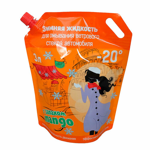 Стеклоомыватель Delta Манго зимний -20 С 3 л 951₽