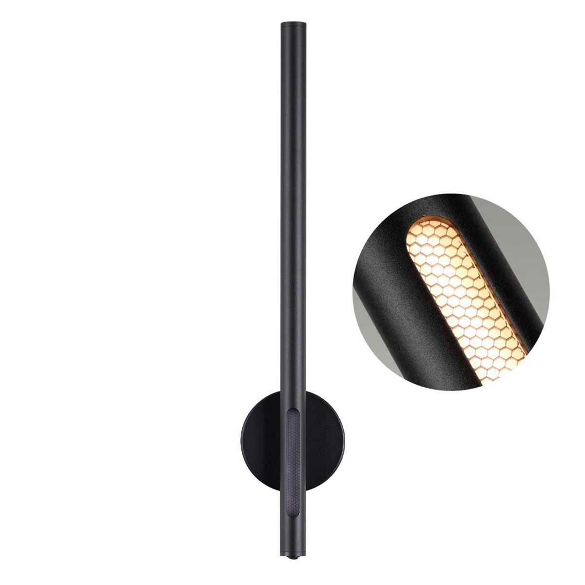 Настенный светильник ODEON LIGHT 6643/10WL MALI LED 12W 220V черный/металл/акрил Хай-тек IP20