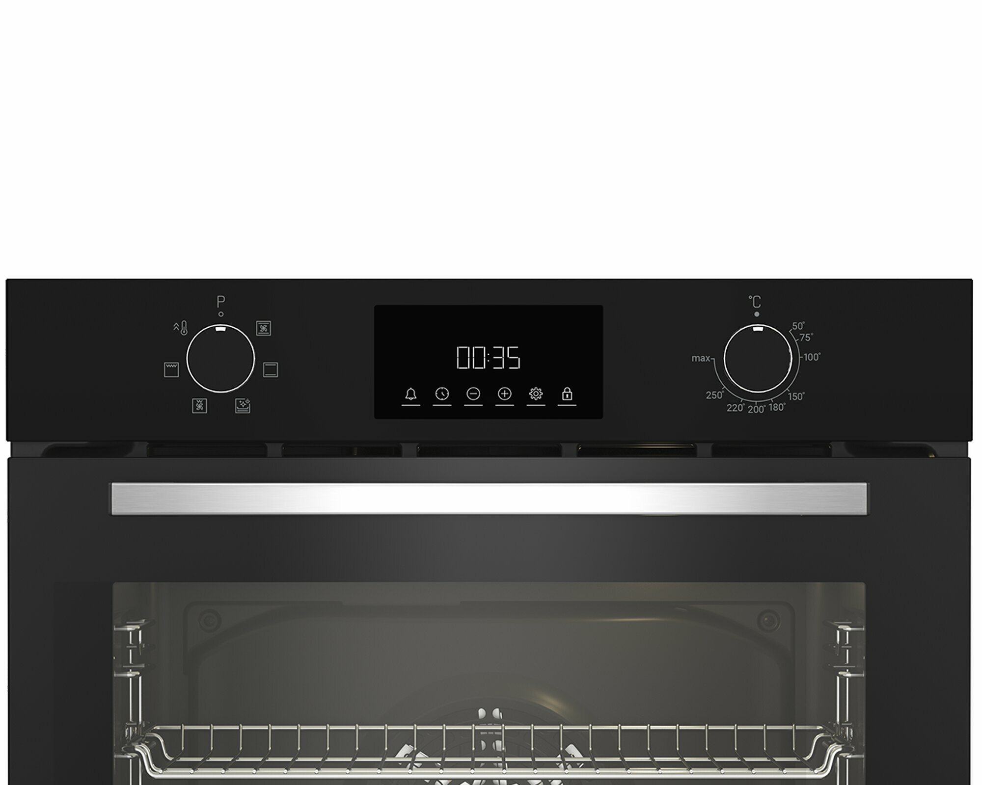 Встраиваемый электрический духовой шкаф INDESIT IFE 3644 J BL, черный