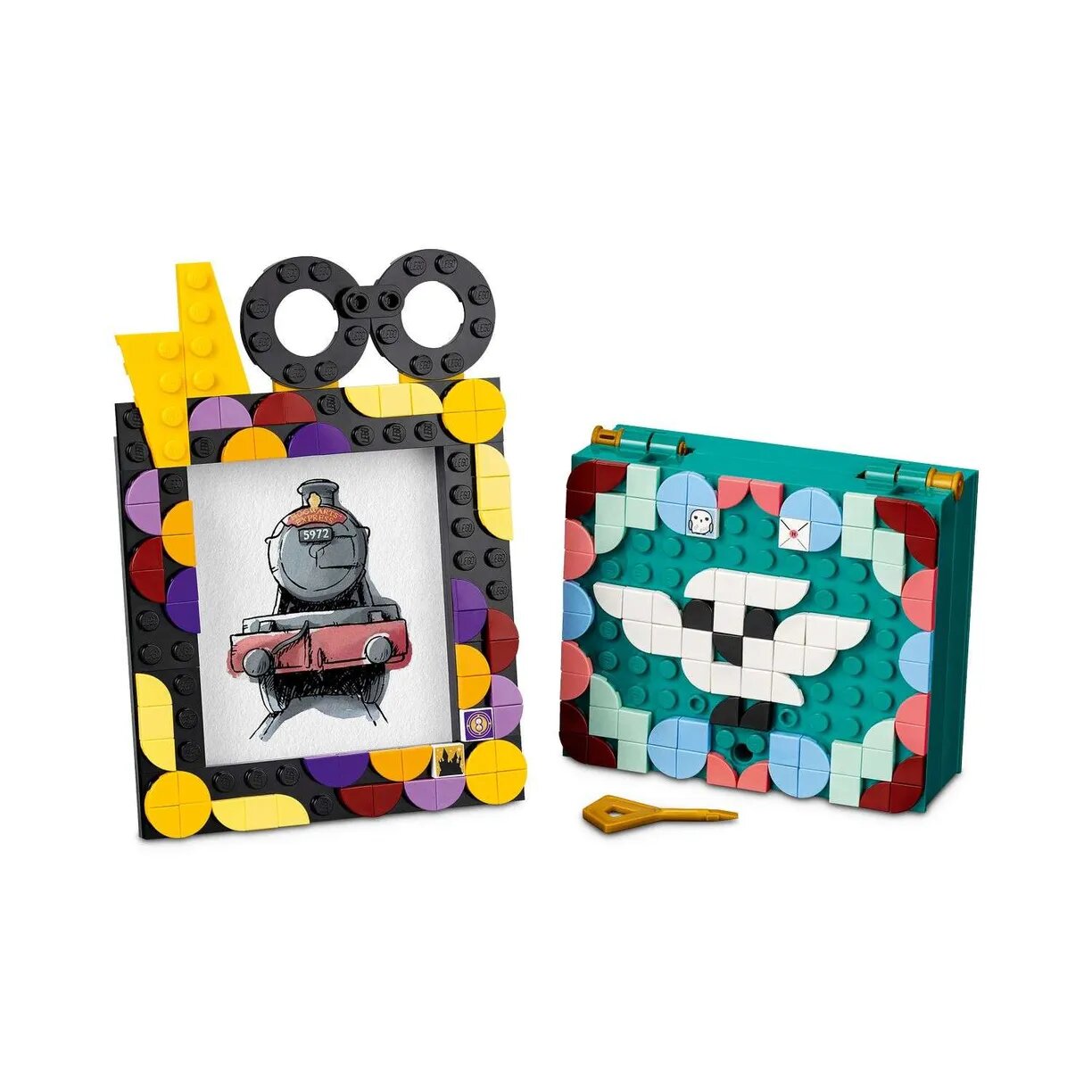 Набор с элементами конструктора LEGO DOTS 41811 Hogwarts Desktop Kit — фото 13