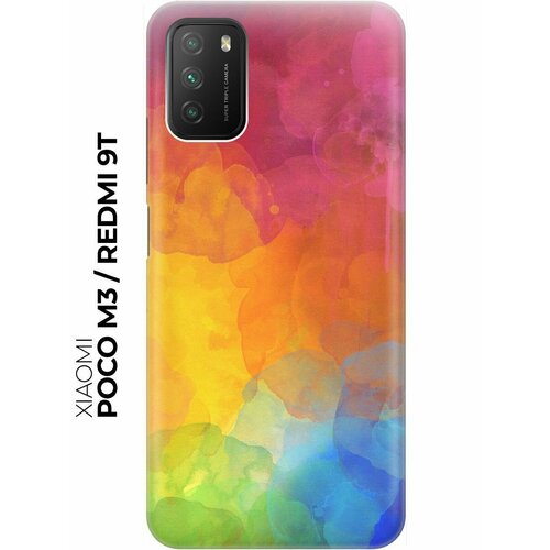 RE: PA Накладка Transparent для Xiaomi Poco M3 / Redmi 9T с принтом Буйство красок re pa накладка transparent для xiaomi poco m3 redmi 9t с принтом умиротворенная лиса