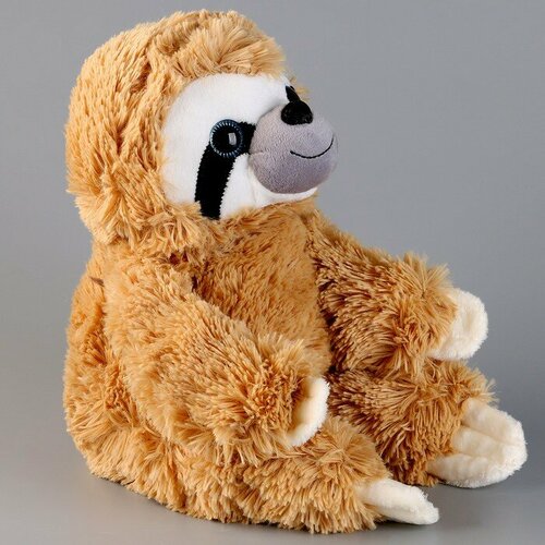мягкая игрушка ленивец 25 см коричневый Мягкая игрушка «Ленивец», 25 см, бежевый