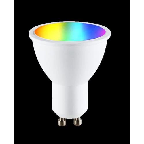 Светодиодная лампа GU10 Moes Smart LED Bulb GU10 модели WB-TD-RWW-GU10