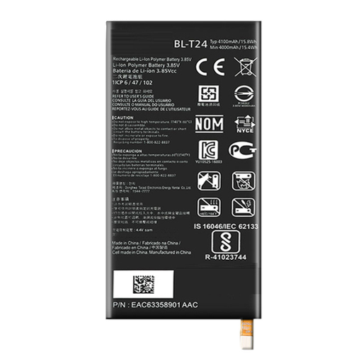 Аккумуляторная батарея MyPads 4100mAh BL-Т24 на телефон LG X Power K220DS аккумулятор cameronsino cs lks755xl для lg x power k220ds k450 ls755