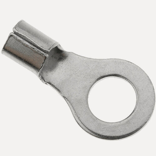 Изображение товара Наконечник ПМ RNB5.5-6 медный 6-6 кольцевой 6мм2 луженый под пайку (100 шт. в комплекте)