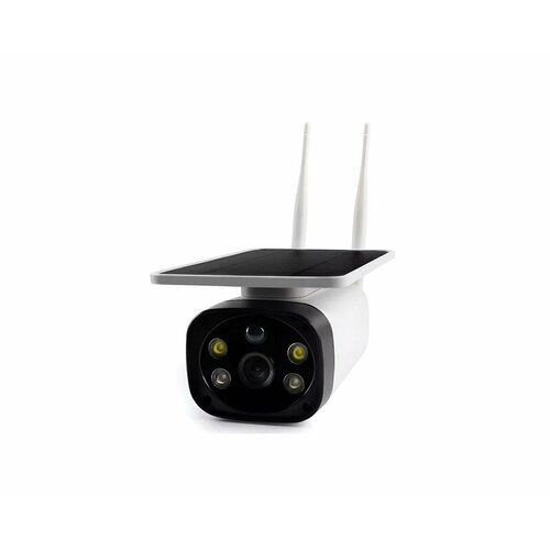 Уличная Wi-Fi IP камера СолярЛинк-4MP SE(06) (S19102APS) 4Mp с солнечной батареей - Wi-Fi видеокамера с солнечной батареей 4 аккумулятора 18650