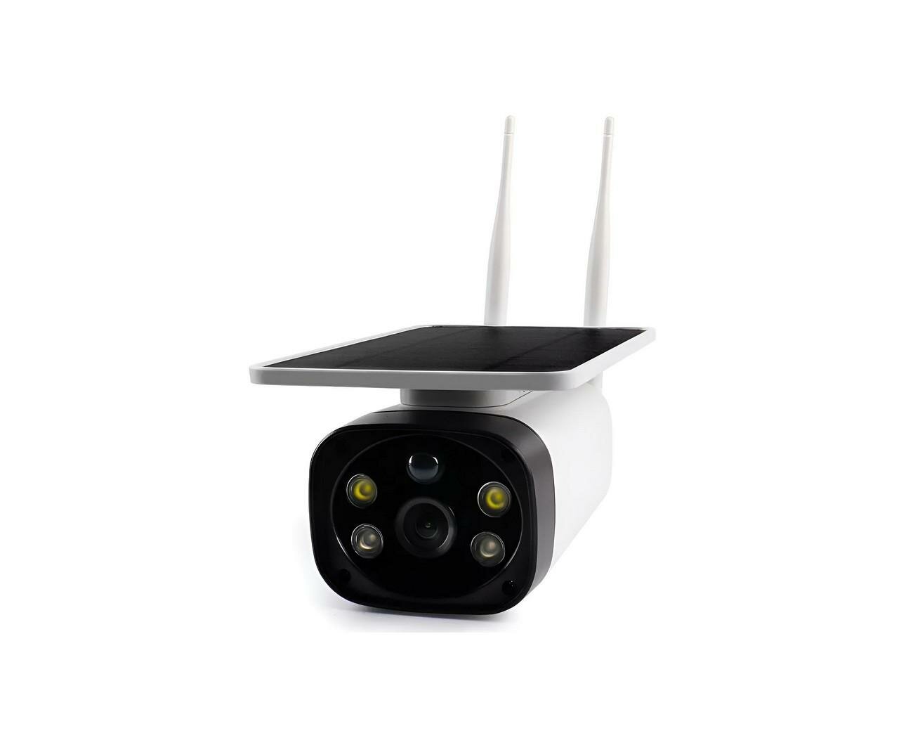 Уличная Wi-Fi IP камера СолярЛинк-4MP SE(06) (S19102APS) 4Mp с солнечной батареей - Wi-Fi видеокамера с солнечной батареей 4 аккумулятора 18650