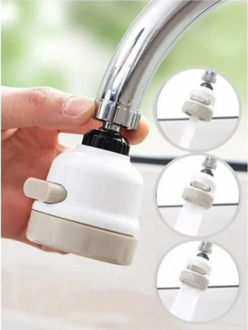 Водосберегающая насадка на кран, 3 режима, поворачивается на 360 (не протекает)