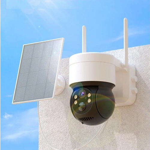 Уличная мини wifi камера видеонаблюдения с солнечной батареей 4990₽