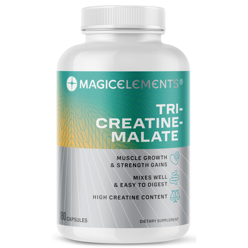 фото Креатин magic elements tri-creatine-malate 180 капсул